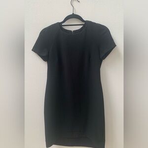 SZ 6 TopShop Black Short Sleeve Dress